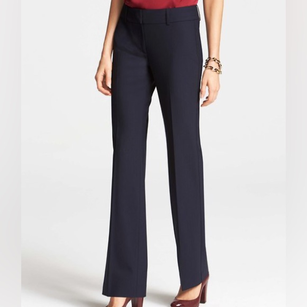 Ann Taylor Signature Fit Navy Blue Pants